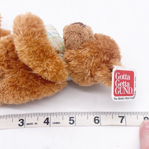 GUND Plush Bear Chauncy Junior 15221 with tags 7” - Picture 2 of 12